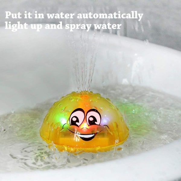 Badleksak, Spray Water Squirt Toy LED Light Up Float Toys