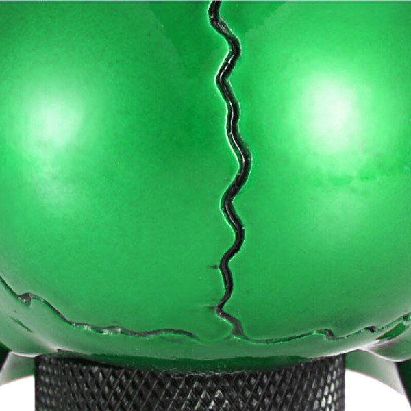 Skeleton Skull Head Car Modifierad växelspak Stick Spak Växelspak Universal Grön