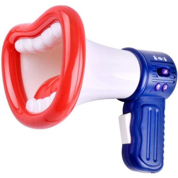 Rolig Röstväxlare Horn Leksak Megafon Inspelning Barn Mini Röstleksaker Speciella plastleksaker Högtalaruppsättning