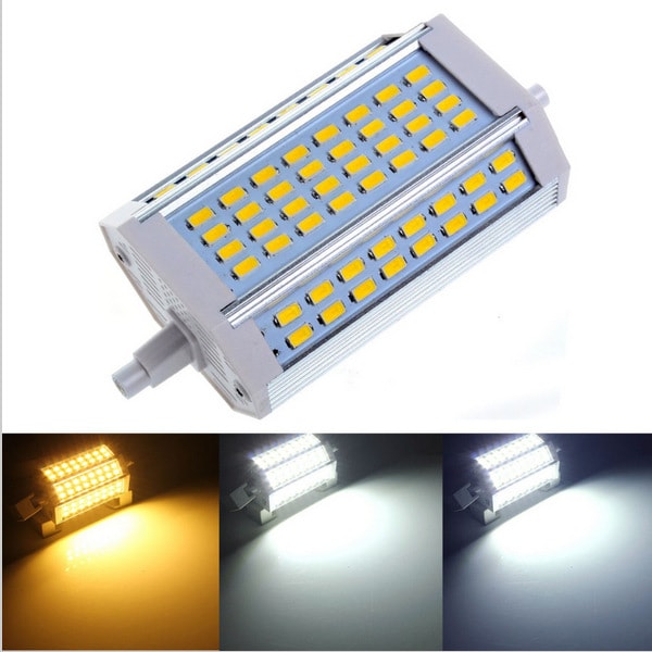 30W R7s Dimbar 118MM LED-lamppu Lämmin valkoinen 2800K J118 (1 kpl)