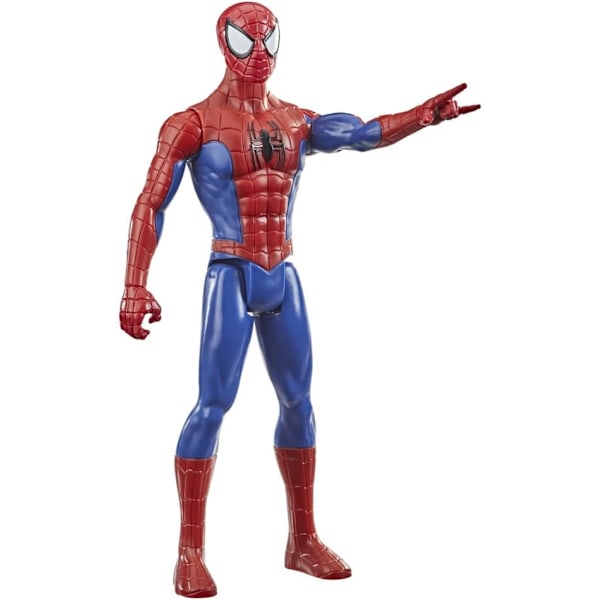 Marvel Spider-Man Titan Hero Series Spider-Man 30 cm høj superheltefigur med Titan Hero FX Port
