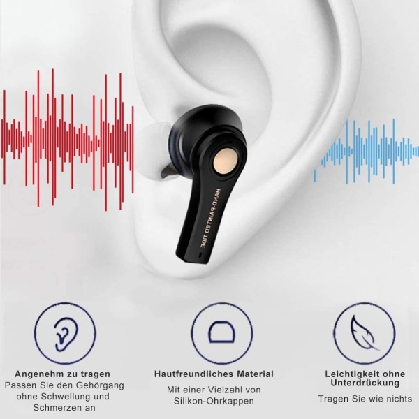 Trådløse Bluetooth vanntette hodetelefoner, designet for sport