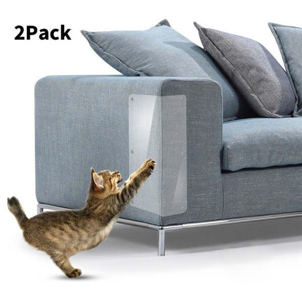 2-pak Cat Scratch Sticker Set Sofa Anti-