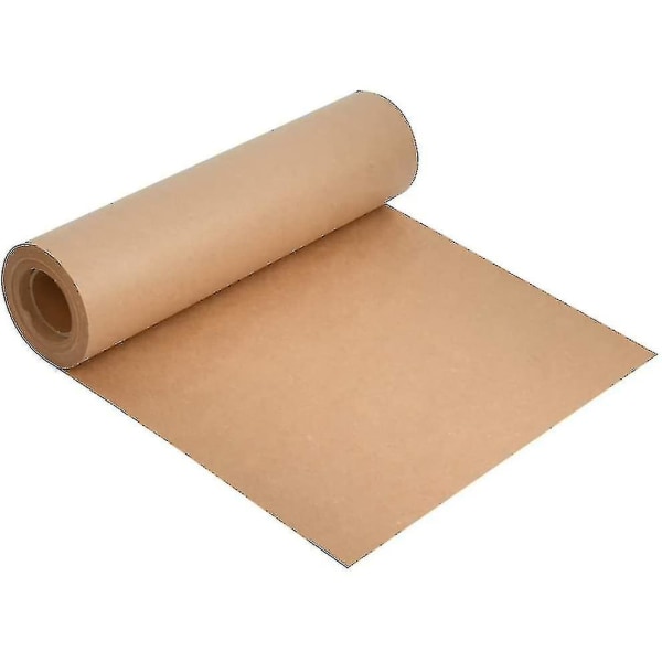 Brun Kraftpapirrull - 30 m brunt innpakningspapir, Jumbo Value Pack Brunt papir