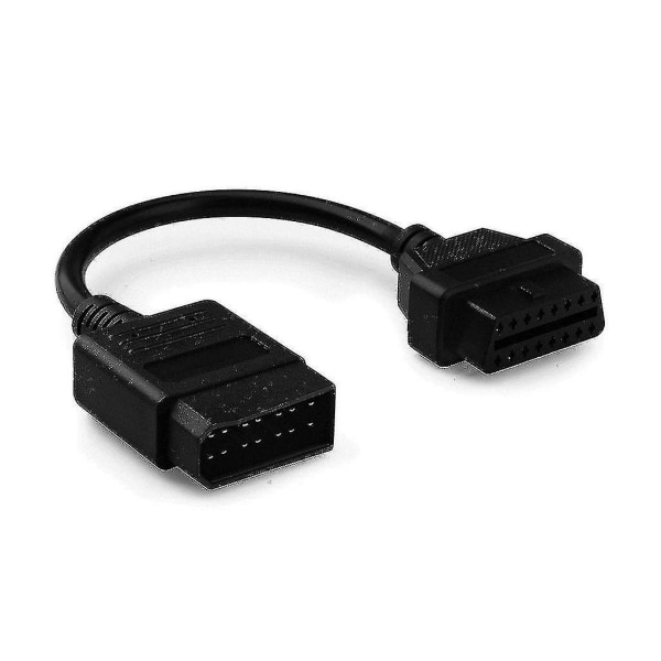 Nissan 14-pin OBD1 - 16-pin OBD2 -auton diagnostiikkalähetinsovitinkaapelin liitin