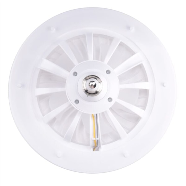 Taklampe med vifte 30W, innebygde E27-lamper, fjernkontroll, soverom, stue, bryter, hjemmelampe A