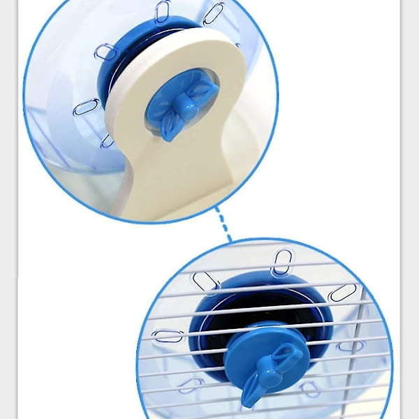 Tyst Hamsterlöpband 25cm Plastfäste