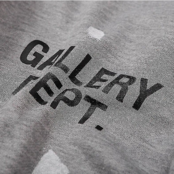 Gallery Dept Sprinkled Graffiti Guard Pants Raka Jeans Herr & Dam Casual Mörkgrå S