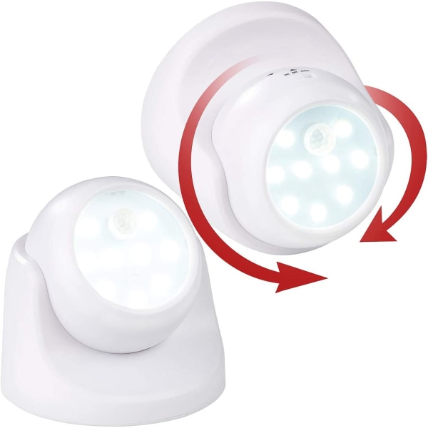 Rörelsesensorljus, trådlös LED-spotlight, rörelsesensor