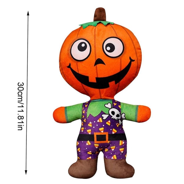 Halloween-zombien plyschdocka stoppad leksak Halloween-skelett hulkar mamma skräckdocka plyschleksak hem semesterinredning pojkar flickor presenter pumpkin man