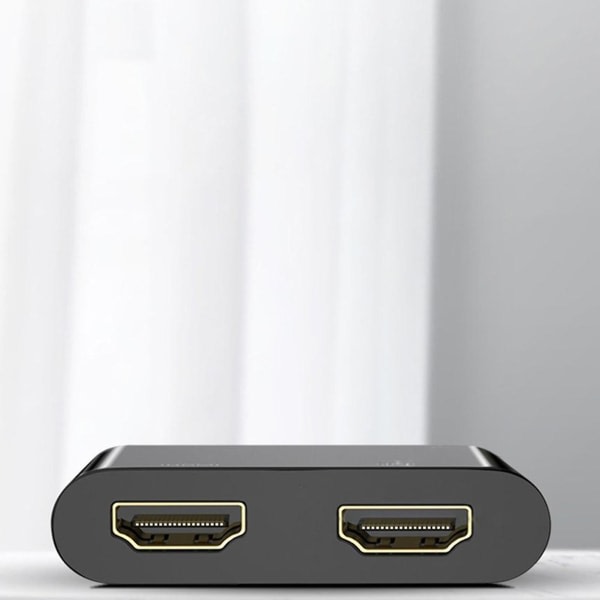 USB 3.0 til dobbelt HDMI-kompatibel adapter Nem at bruge Bred kompatibilitet kompatibel med de fleste operativsystemer