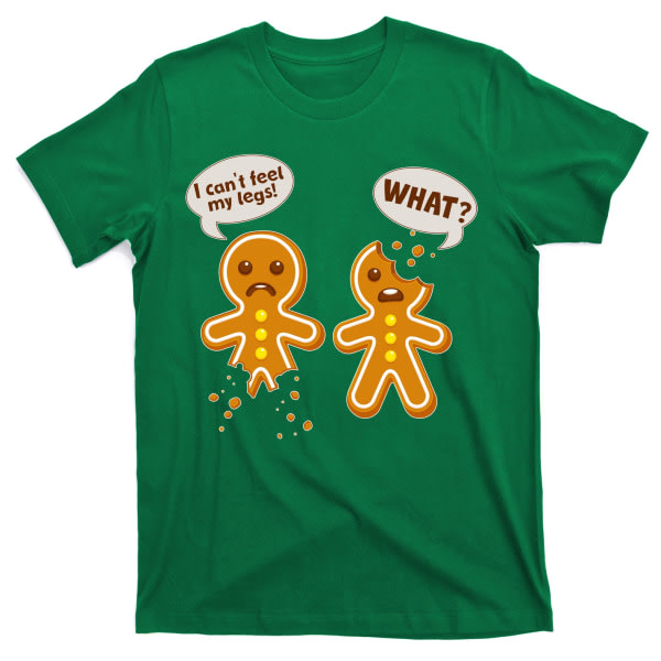 Funny Bad Gingerbread Christmas Cookies T-Shirt ESTONE XXL
