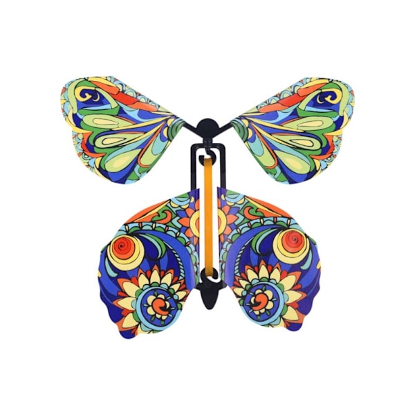 Magisk flygande fjäril Butterfly Flying Card Toy 2 2 2 2