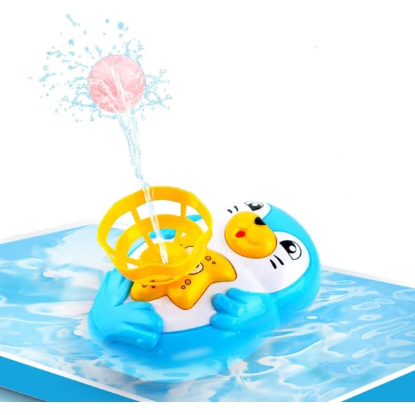 Badleksaker f?r sm?barn 3-6 ?r - Seal Spray Water Toy med 2
