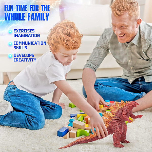 (c)King of The Monsters Leksak - Godzilla Actionfigur - Dinosaurie