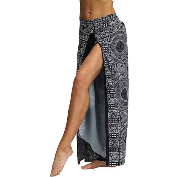 Yogabukser med brede ben for kvinner