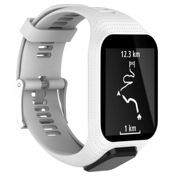 Flexibelt watch för TomTom Series 3/2 GPS watch Vit