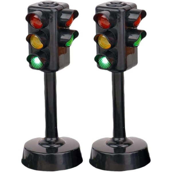 2 Stk Traffic Light Legetøj Sjov Tidlig Pædagogisk Legetøj Trafik