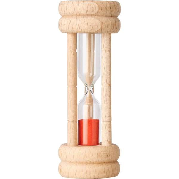 Trætimer, 3-minutters timeglas, træsandglas, DXGHC