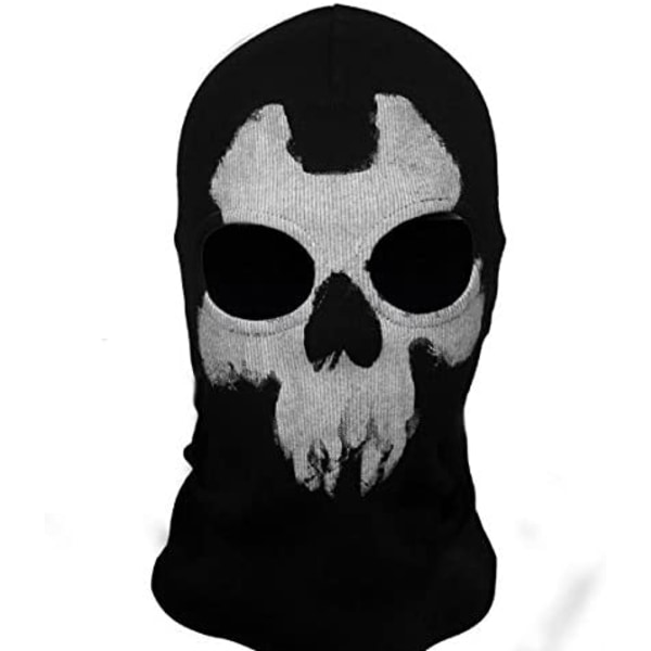 Ny Ghosts Balaclava Sykkel Skateboard Cosplay Kostyme Hodeskalle Maske