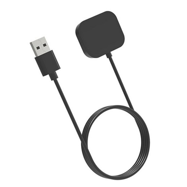 Svart USB Laddkabel Laddningsvagga För Smart Watch