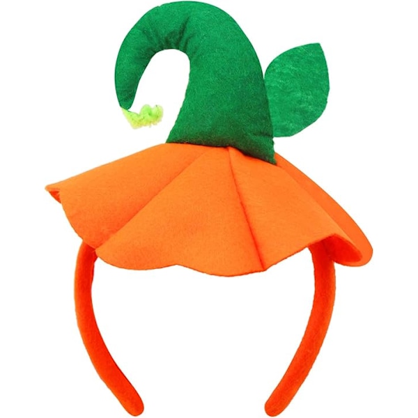 Halloween Pumpkin Pannband Halloween Kostym Pumpa Headpiece