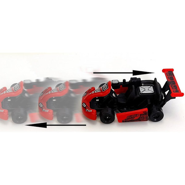 5-pak Dragbil Inertial Legetøjs Gokart