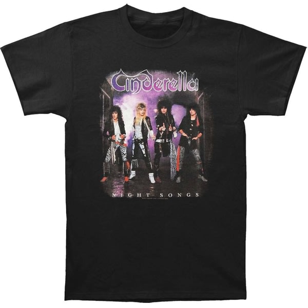 Cinderella Night Songs Album T-shirt ESTONE S