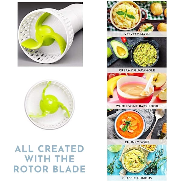 Elektrisk kartoffelmoser, 3 i 1 Multi-Tool blender sæt-blender