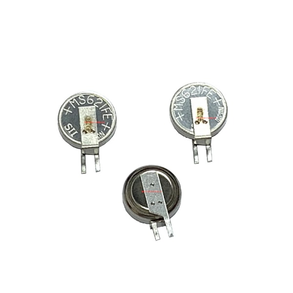 Uppladdningsbart batteri för SEIKO MS621FE FL11E 3V 5,5 mAHr superkapacitet A 10Pcs