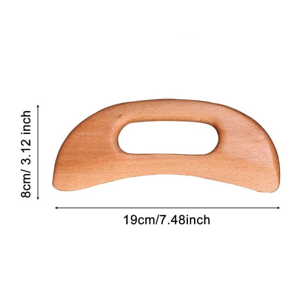 Trä Gua Sha Massageverktyg i Bok