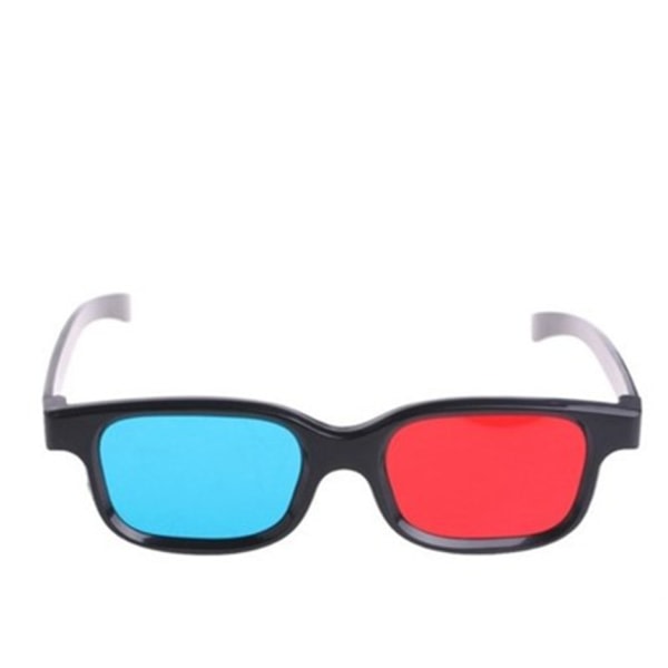 Röd-blå 3D-glasögon, 3D-glasögon för visning av 3D-filmer/