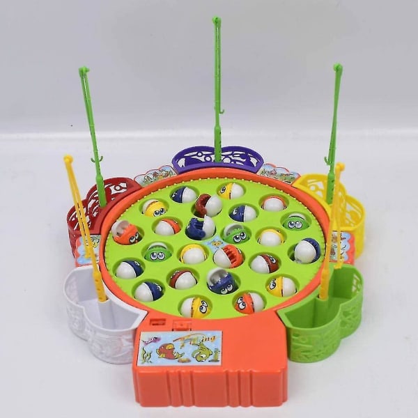 Electric Musical Toy Fishing Game Fishing Toy Kids Game Wit