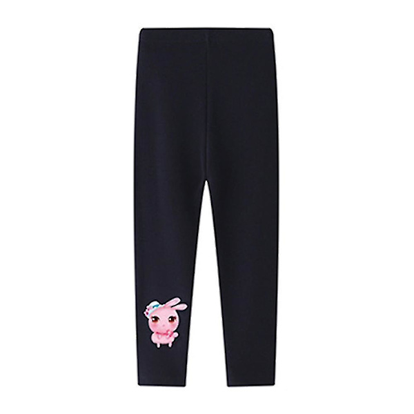 2-12 År Flickor Enhörningstryckta Tights Leggings Byxor Pink
