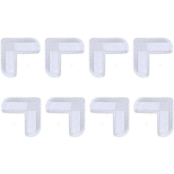 8pcs/set Children's Clear Corner Protectors Furniture Anti-Collision Frame（8pcs L-shaped)