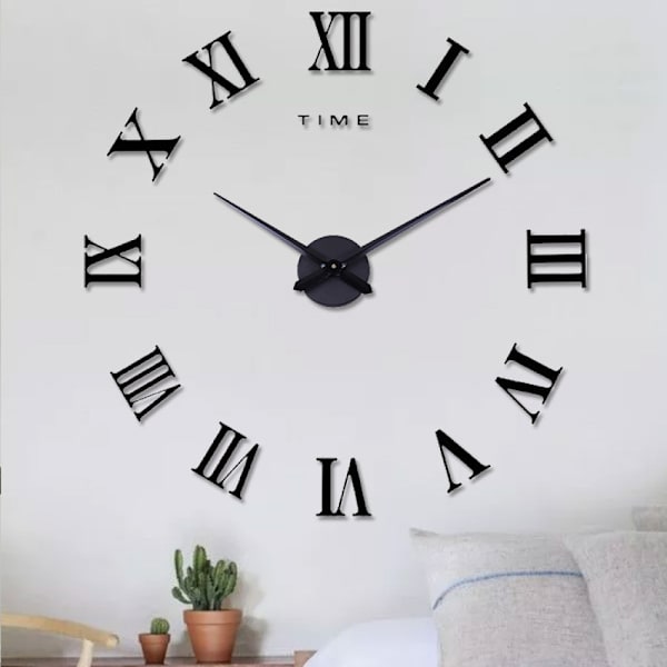 DIY Vægur DIY 3D Vægur Moderne Design Akryl Vægge