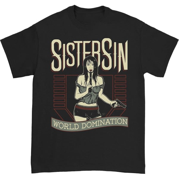 Sister Sin World Domination T-paita ESTONE XXXL