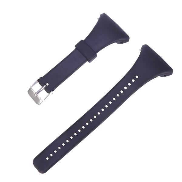Modeklocka Plastklockaremsbyte med hurtigkoblingsarmbånd Armbåndsrem kompatibel for Polar Ft4/ft7 (svart)