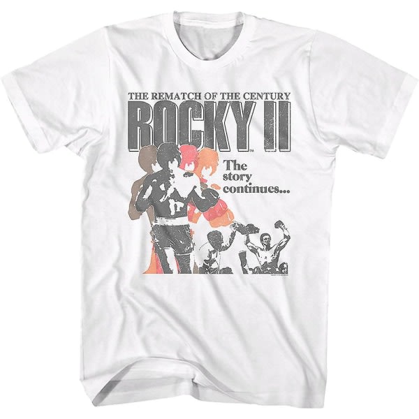 Historien fortsätter Rocky II T-shirt ESTONE XL