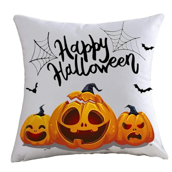 40/45/50/60 cm Halloween cover græskar flagermus troldmand spøgelse Halloween dekorative hemsoffa bilstol etui