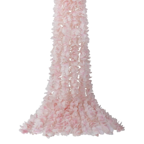 4st silke konstgjorda Wisteria Vines 39,3in falska hängande blommor Rosa Wisteria krans för bröllop Arch Bakgrund
