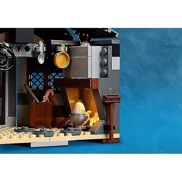 496 Dele Byggeklodser Harry Potter Byggeklodser Skurk Harry Potter Hagrids Hytte Model Byggeklodser Samlede Byggeklodser Børn