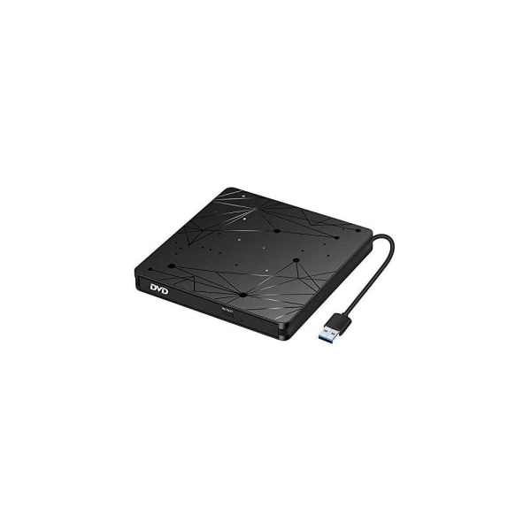 Extern DVD-enhet, USB 3.0 Type-C CD DVD +/-RW Optisk Dri