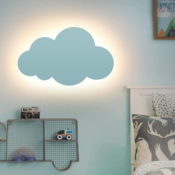 Seinävalaisin Cloud Light sisäkäyttöön Moderni seinävalaisin Acryli