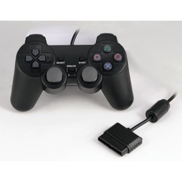 Trådbunden spelkontroll Gamepad Joypad Original for PS2 /Playstat