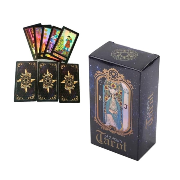 Tarotkort Divination 78 kort Tarot Deck Shine Oracle Cards