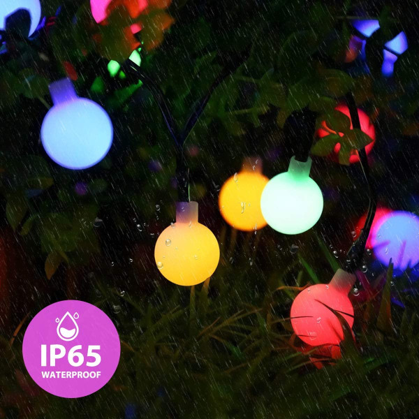 6M String Lights Ball Fairy Lights 40 små baller IP65 Wat