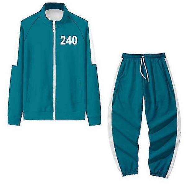 Squid Game Huppari Verryttelypuku Halloweenjuhlat Cosplay Asu - WELLNGS 240 240 XL