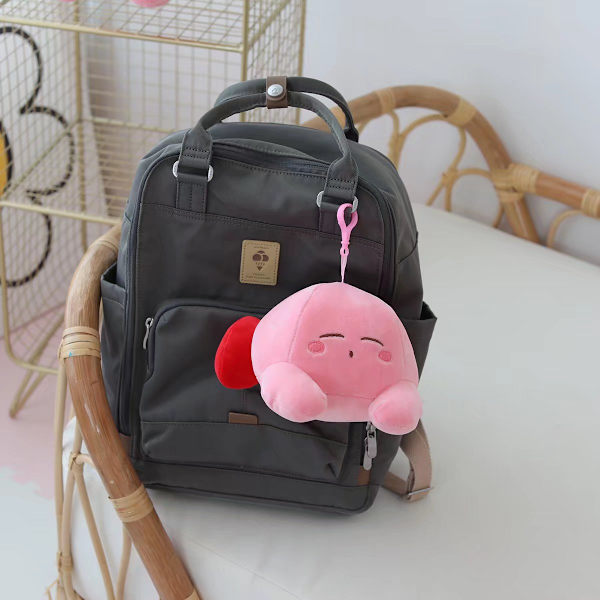 Nukkuva Kirby All-Star -sarja 8-tuumainen pehmolelu Siristelevä Kirby Pieni riipus 20cm