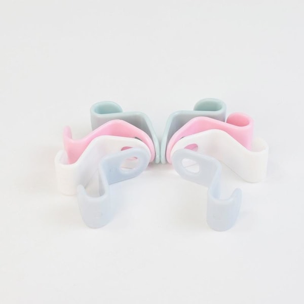 Kleshenger / Koblingskrok / Krok for kleshengere i garderoben 50 pakker 50 pack